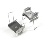 Halter Typ U9 mit Reibungsfedern