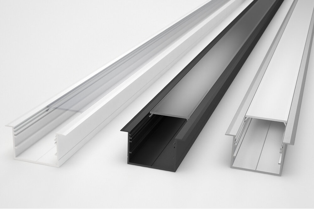 EVO307 31mm versenktes versenktes Led-Profil 1m-2m