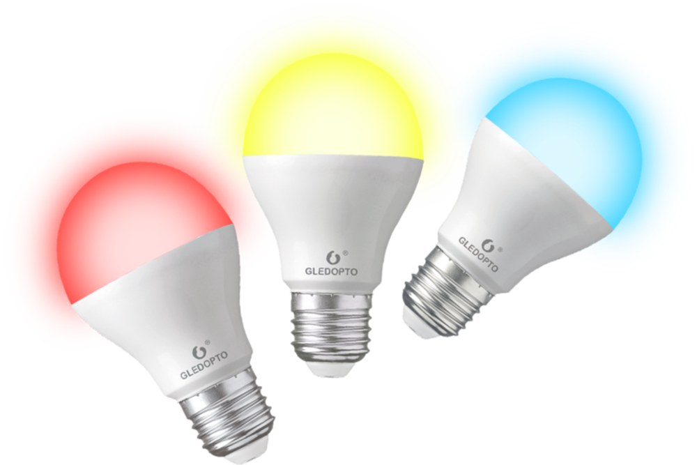 GLEDOPTO GLEDOPTO Zigbee 6 Watt Farbe+Dual Weiß | E27 6W 230V | ZLL Mesh | GL-B007ZS