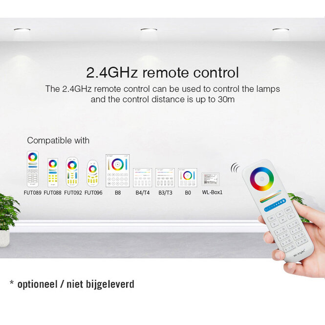 MiLight IP67 Wasserdichter WiFi LED Strip Controller | 12~24V 20A | Optional mit Fernbedienung | WL5-WP