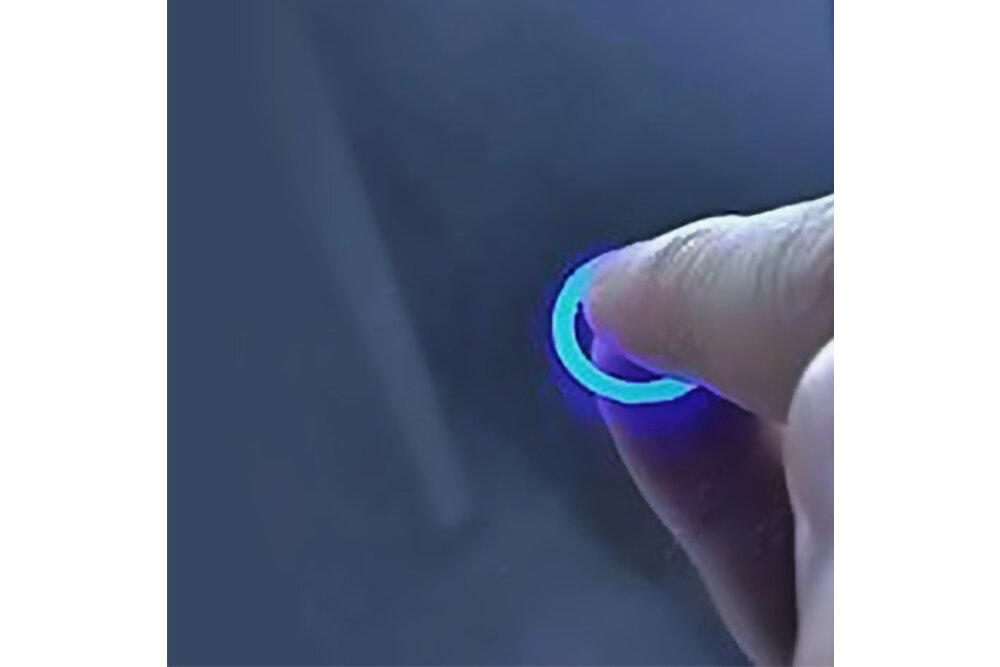 Touch LED Dimmschalter für Spiegel - mit blauer LED