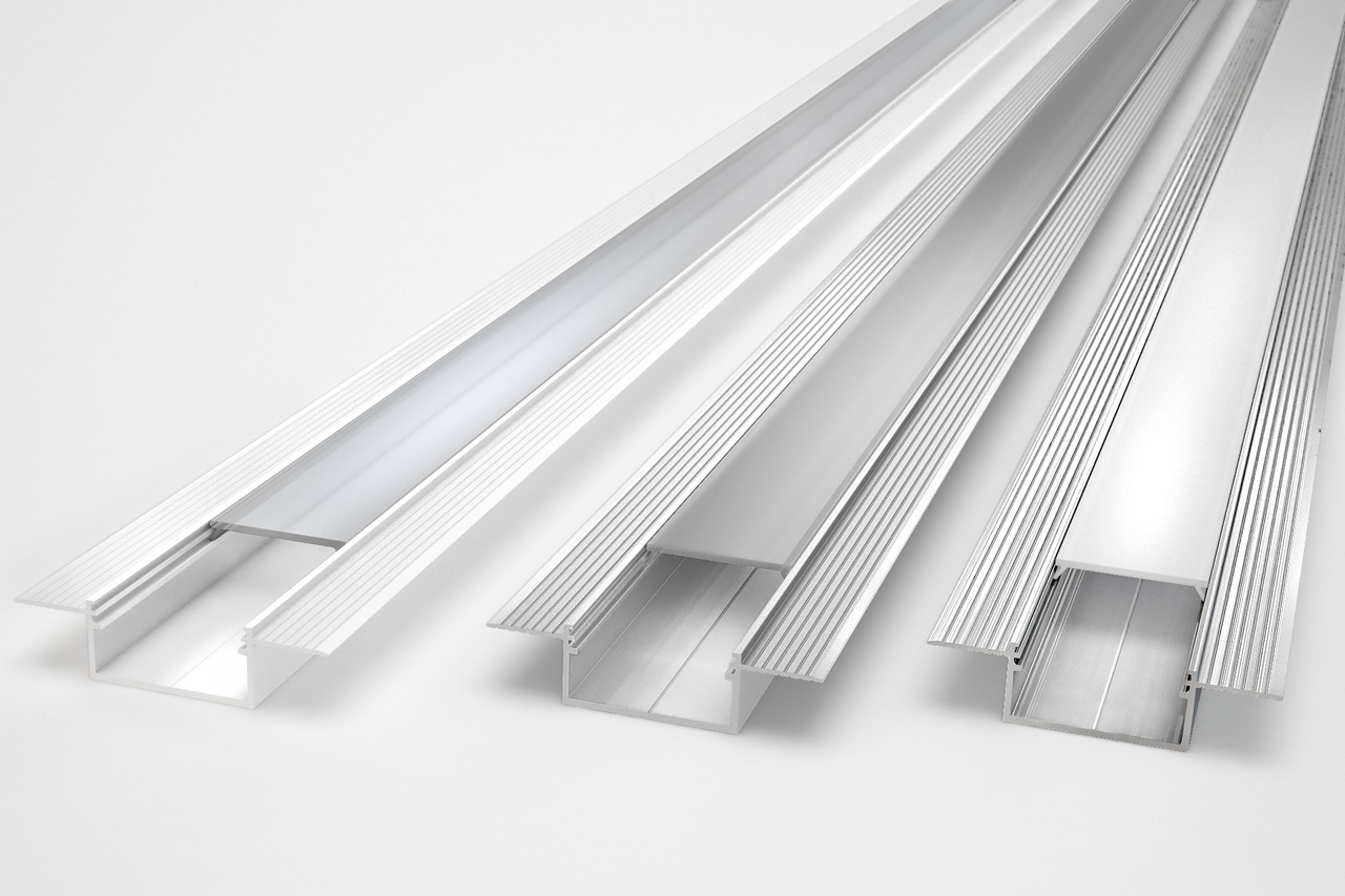 EVO304 TS 31mm versenktes Led-Profil 1m-2m