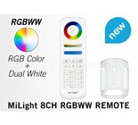 MiLight MiLight RGB+ DualWhite (RGB+CT) Handfernbedienung, 8-Zonen, RF, 2xAAA