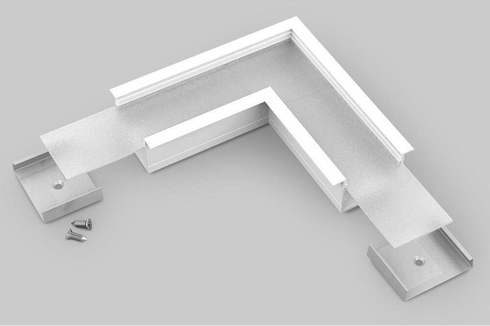 90°-Eckverbinder für EVO307-LED-Profil