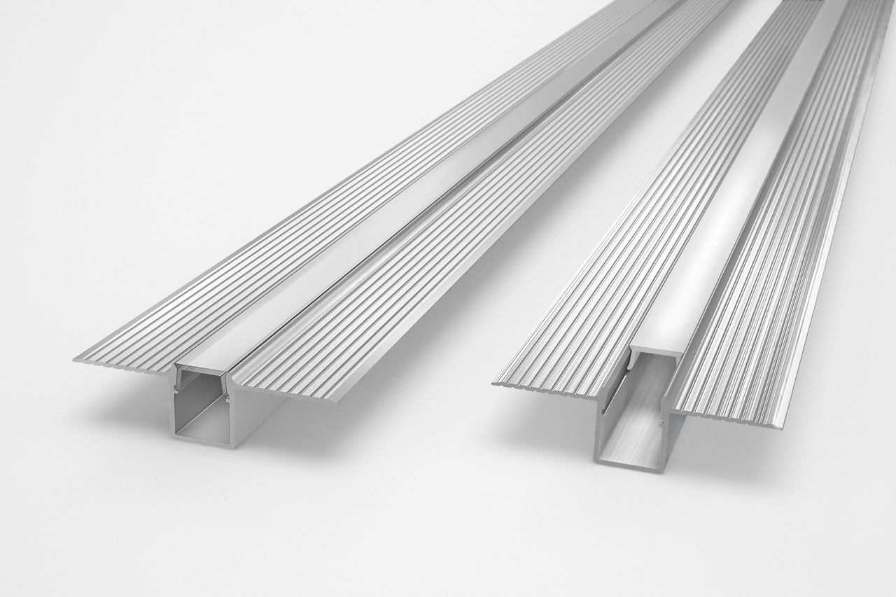 MODO TS 10mm versenktes Led Profil für Gipskarton und Stuck.