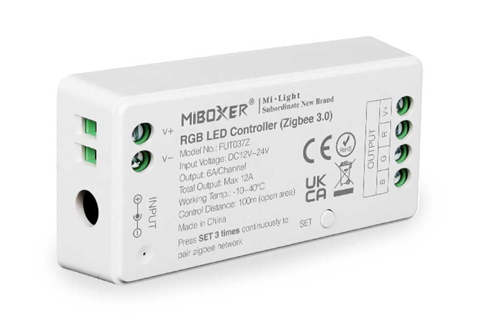 MiLight Miboxer RGB Zigbee 3.0 Dimmer-Steuerung