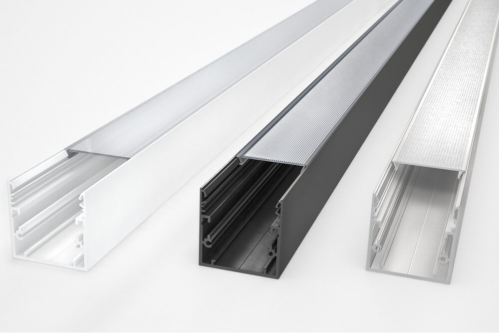 LUMAX502 53mm Aufbauprofil Led 1m-2m