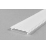 Abdeckung C10 Opal prismatisch Clickon | Gleichmäßige Lichtverteilung, Länge 1m oder 2m