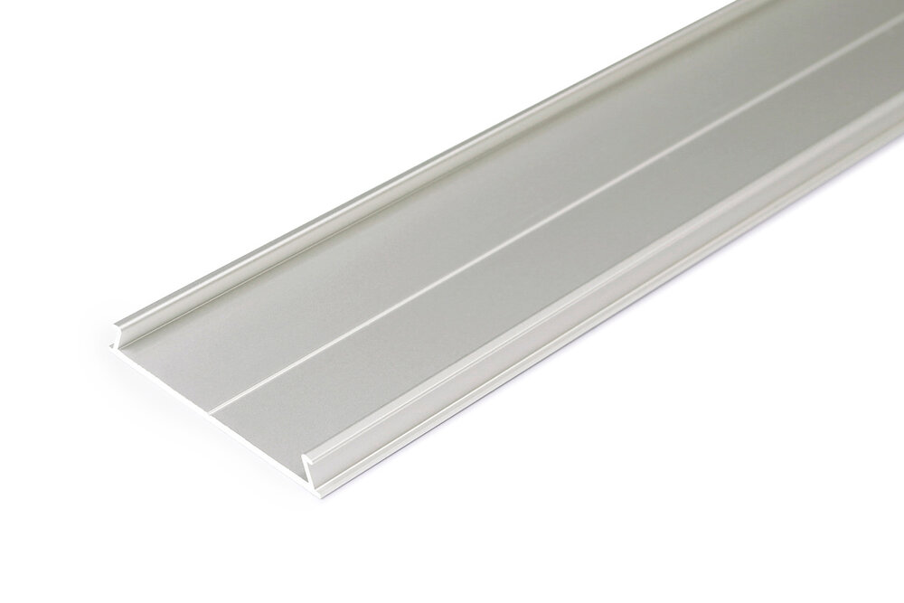 Abdeckung C10 Clickon Aluminium, 1m oder 2m Länge