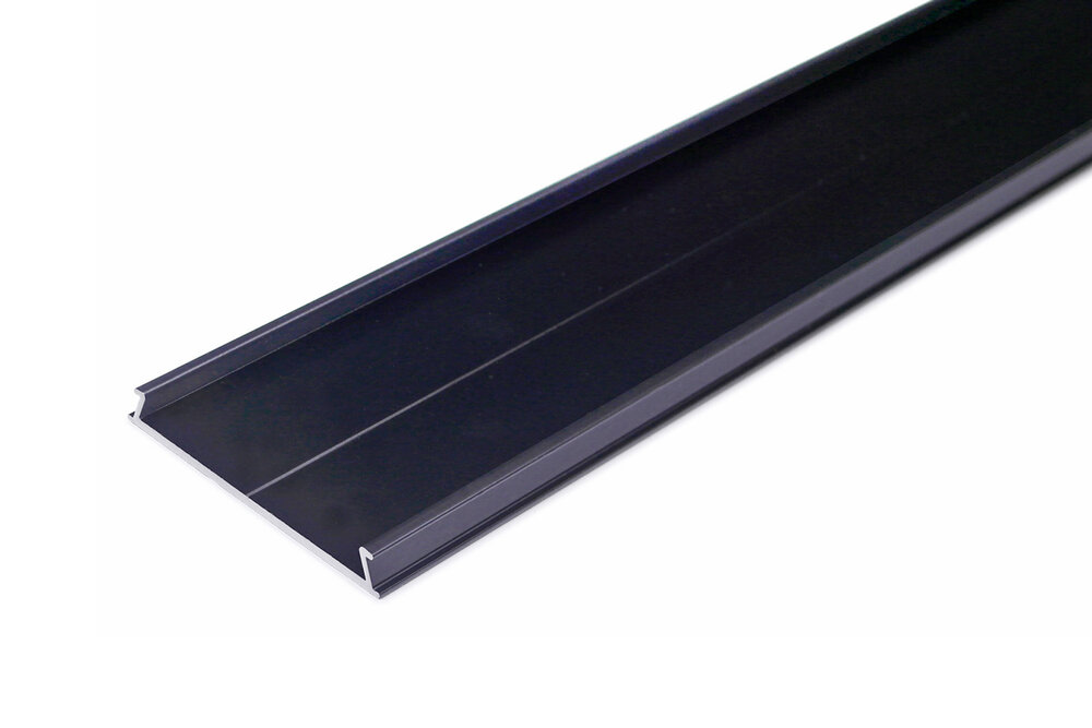 Abdeckung C10 Clickon Aluminium, 1m oder 2m Länge