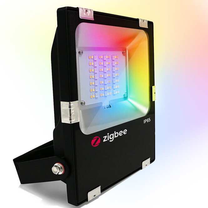 GLEDOPTO Gledopto Zigbee Flutlicht 30 Watt 230V - RGBCCT Farbe+Dual Weiß - GL-FL-005P