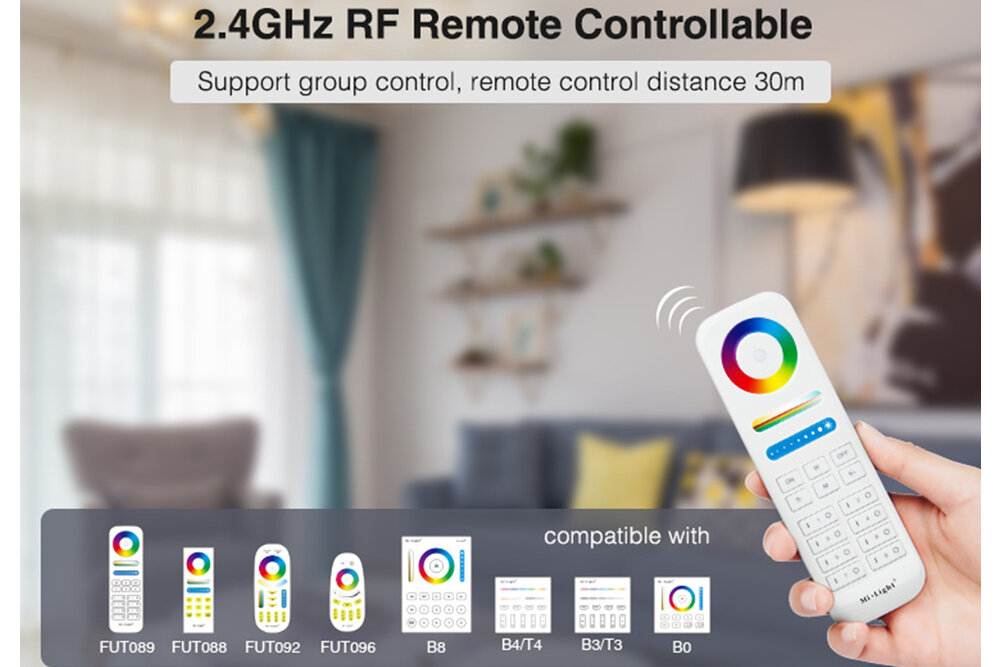 MiLight Miboxer75W 24Volt Stromversorgung und Controller in einem für RGBW-Farb-LED-Streifen