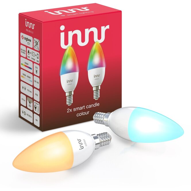 INNR INNR Zigbee Farbe E14 RGBWW Duo Pack RB 250 C-2