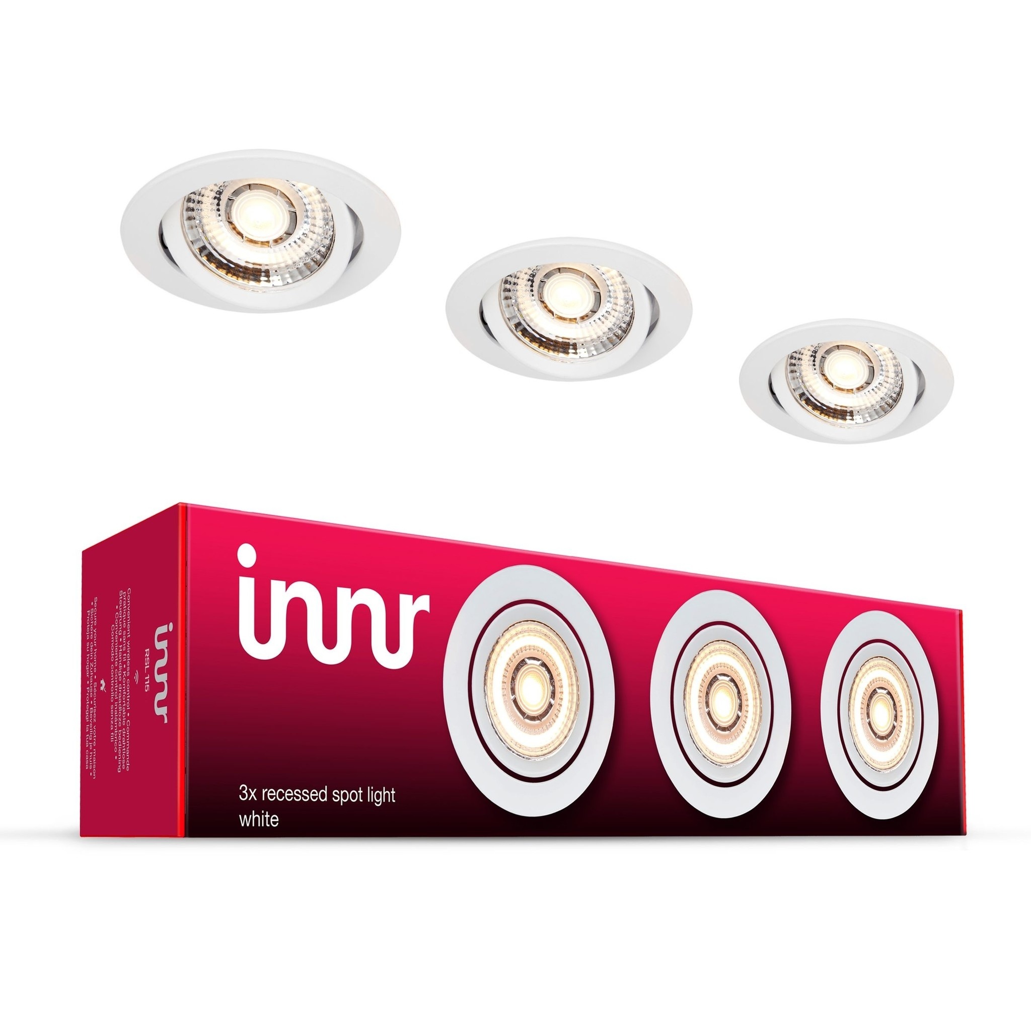 INNR INNR Recessed Spots 3er-Pack - RSL 115 Led-Lampen