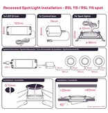 INNR INNR Recessed Spots 3er-Pack - RSL 115 Led-Lampen