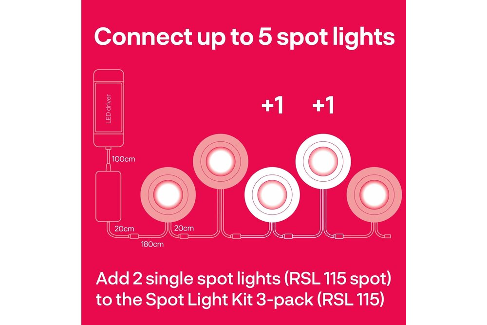 INNR INNR Smart Einbauspot Warmweiß (Expansion Spot) - RSL 115 Led Lampe