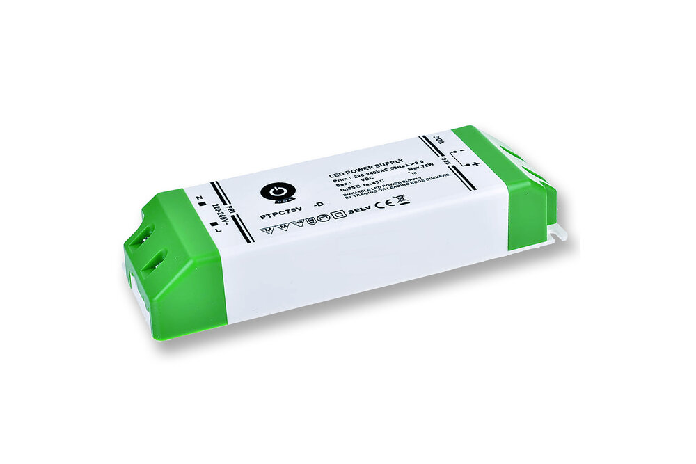 POS-POWER Kompaktes dimmbares Netzteil DC 24 Volt 75 Watt 3,12 Ampere