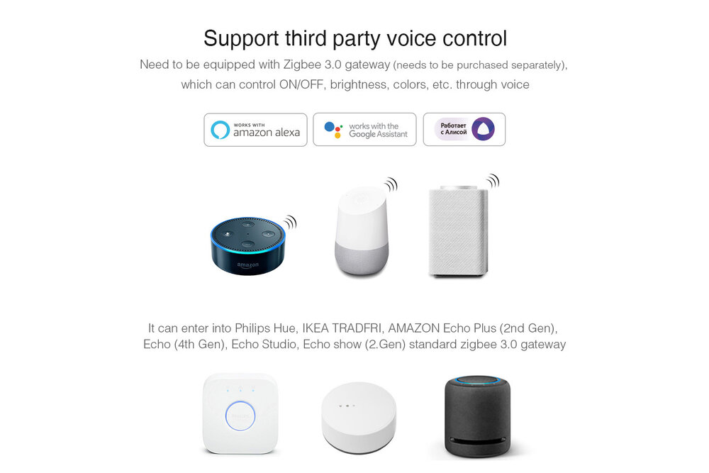 MiLight Mi-Light 12Watt Dimmbare Dual White LED Zigbee schwenkbarer Einbaustrahler 220V. Matt Weiß ⌀90mm - Kopieren