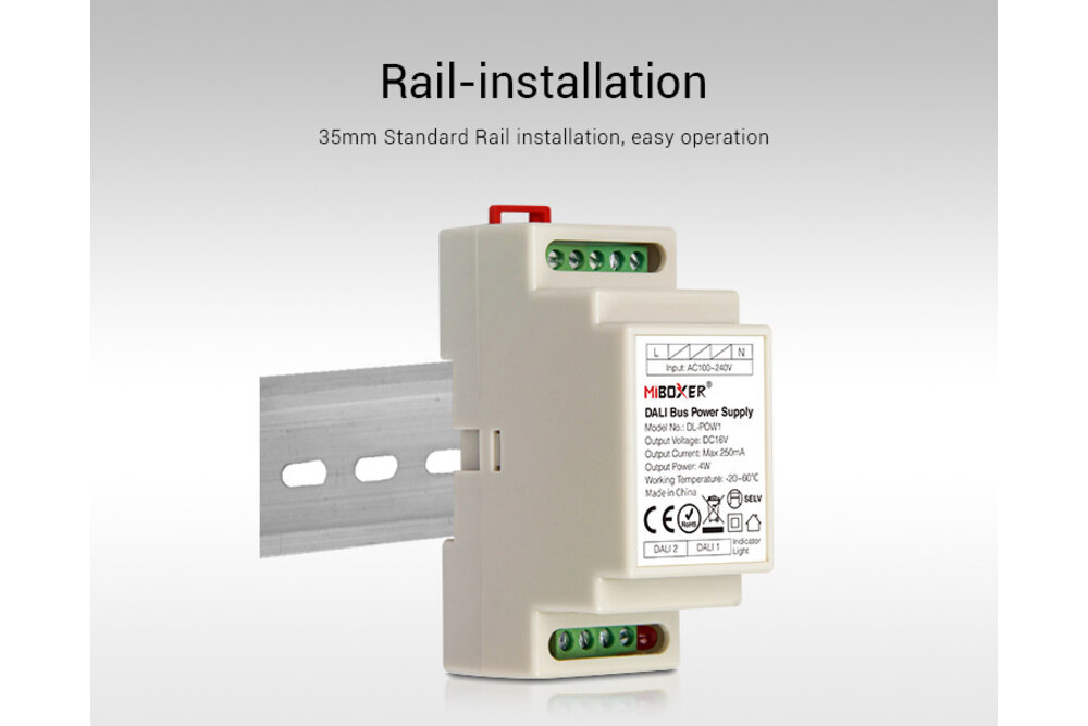 MiLight DALI-Bus-Stromversorgung (Din Rail)