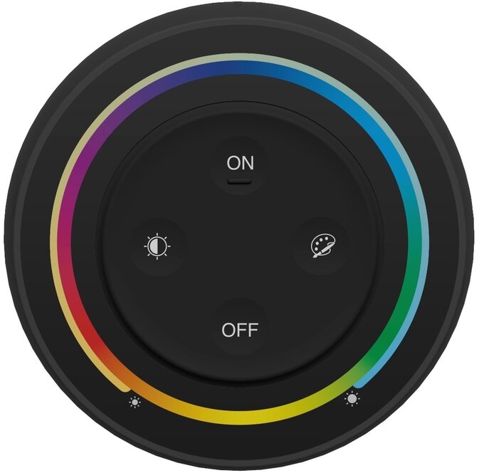 MiLight MiLight 2.4G Regenbogen-Fernbedienung RGB/RGBW/RGB+CCT, AAA-Batterien