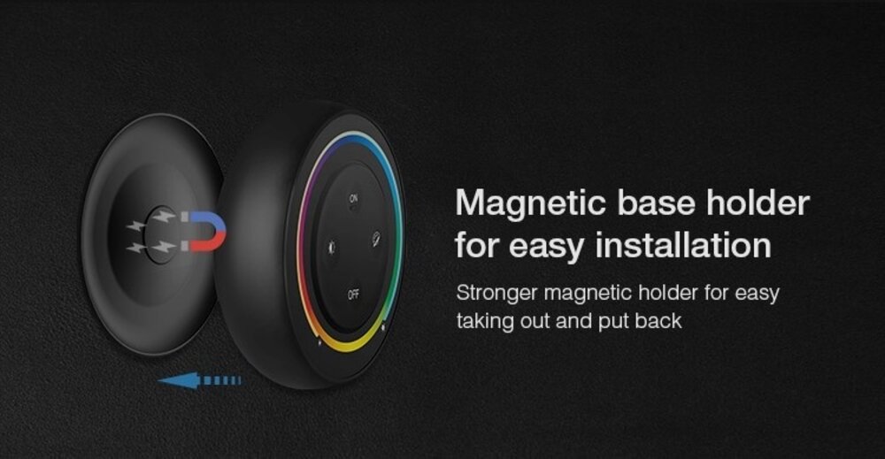 MiLight MiLight 2.4G Regenbogen-Fernbedienung RGB/RGBW/RGB+CCT, AAA-Batterien