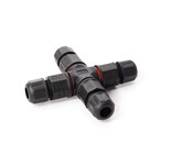 MiLight Wasserdichter X-Steckverbinder 3-Leiter Kabelstecker - lötfrei IP68