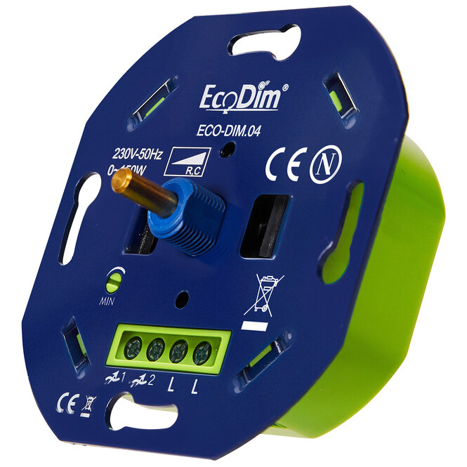 EcoDim ECO-DIM.04 LED-Dimmer universal 0-150W (Phasenabschaltung / RC)