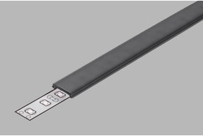 Abdeckung C2 Clickon Schwarz 2m Länge