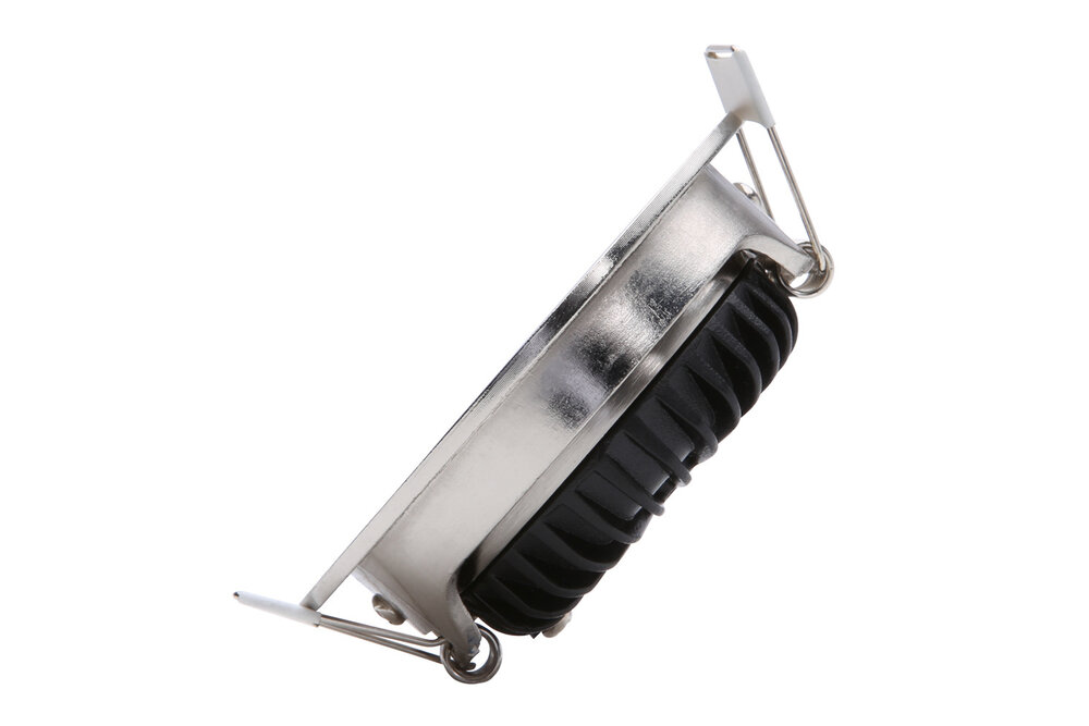 EcoDim EcoDim 5Watt 2000K - 3000K Nickel rund schwenkbar LED Downlight Warmweiß 85mmØ schwenkbar IP54