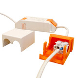 EcoDim EcoDim 5Watt 2000K - 3000K Nickel rund schwenkbar LED Downlight Warmweiß 85mmØ schwenkbar IP54