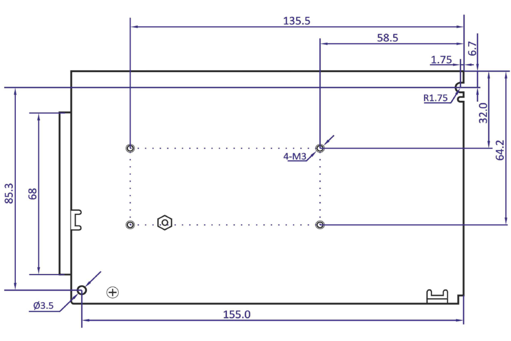 POS-POWER Kompaktes Schaltnetzteil DC 5V 110Watt 22A Amp