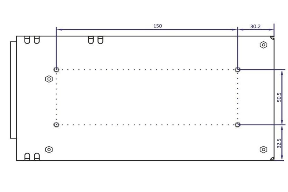 POS-POWER Kompaktes Schaltnetzteil DC 12 Volt 200 Watt 17 Amp
