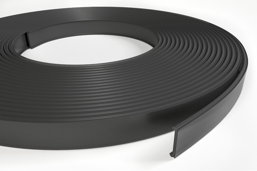 Abdeckung C9 Clickon Schwarz - 20-Meter-Rolle