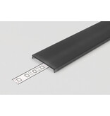 Abdeckung C9 Clickon Schwarz - 20-Meter-Rolle