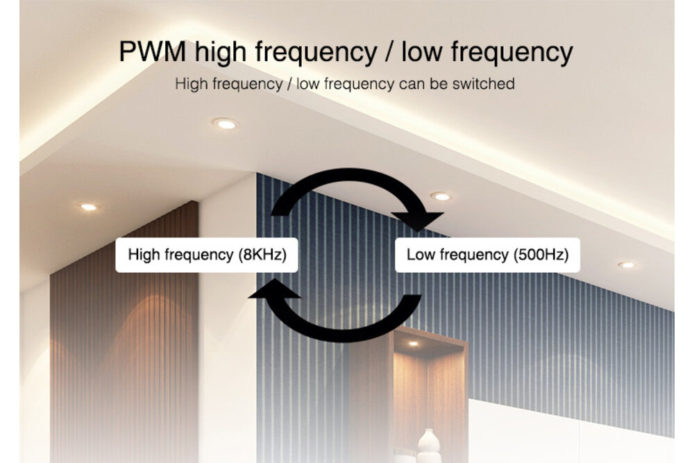 MiLight Wasserfester Dual White LED-Streifen-Controller 12A, 12V-24V IP66