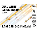 AppLamp ProLine PRO LINE COB Dual White 2300K~5000K CCT Led Strip | 2.5m | 24V
