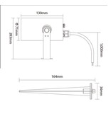 MiLight Mi-light RF 2.4G + Zigbee 12W RGG+CCT 220V LED Garten Spot Farbe+Dual Weiß IP66