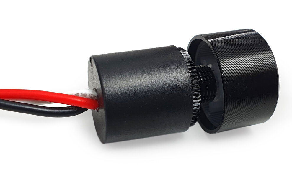 Mini-LED-Dimmer-Einbaudrehknopf 12V-24V, 4A, IP65 wasserdicht