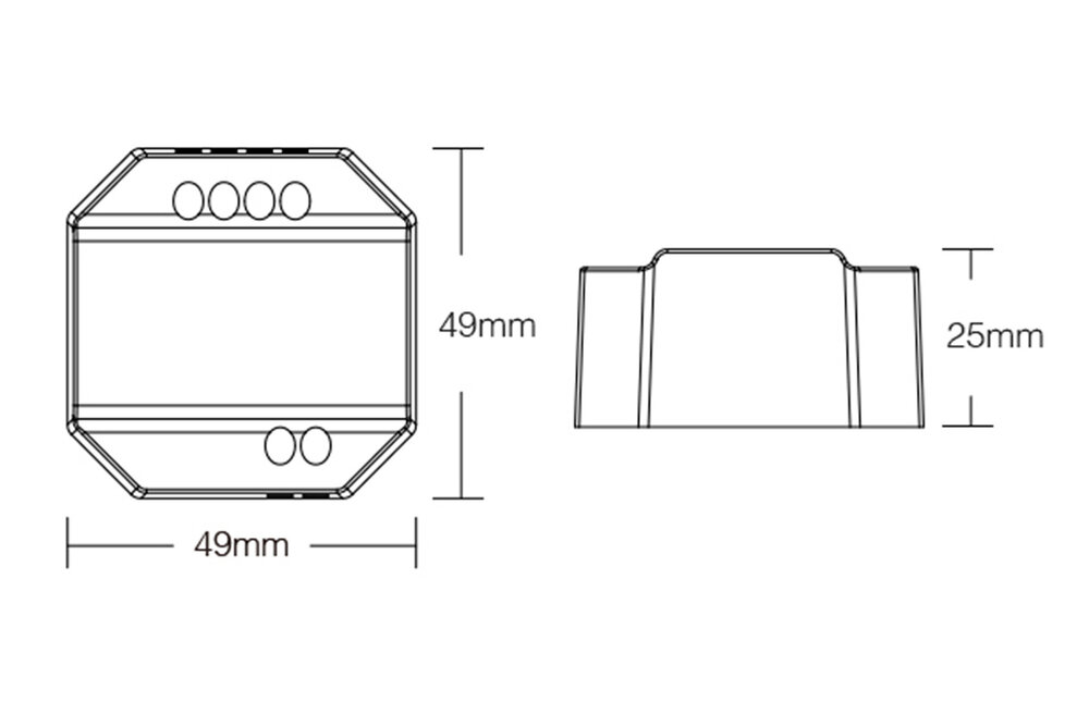 MiLight Miboxer 220Volt Zigbee 3.0 Triac-Dimmer-Modul
