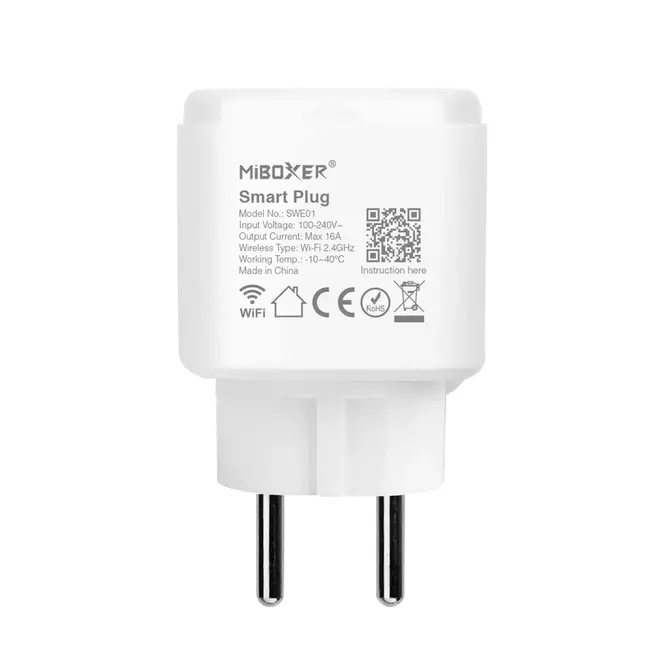 MiLight MiBoxer 16A WiFi Smart Plug Ein/Aus-Schalter mit Stromverbrauchsstatistik