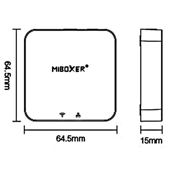 MiLight Miboxer Multimode-Gateway Zigbee 3.0 + BLE Mesh