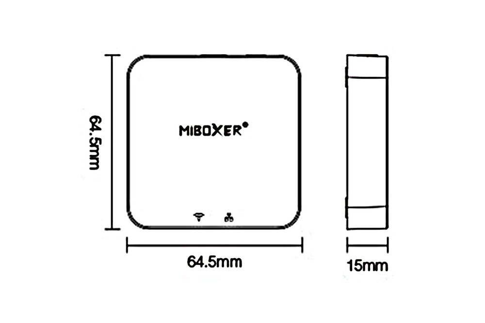 MiLight Miboxer Multimode-Gateway Zigbee 3.0 + BLE Mesh