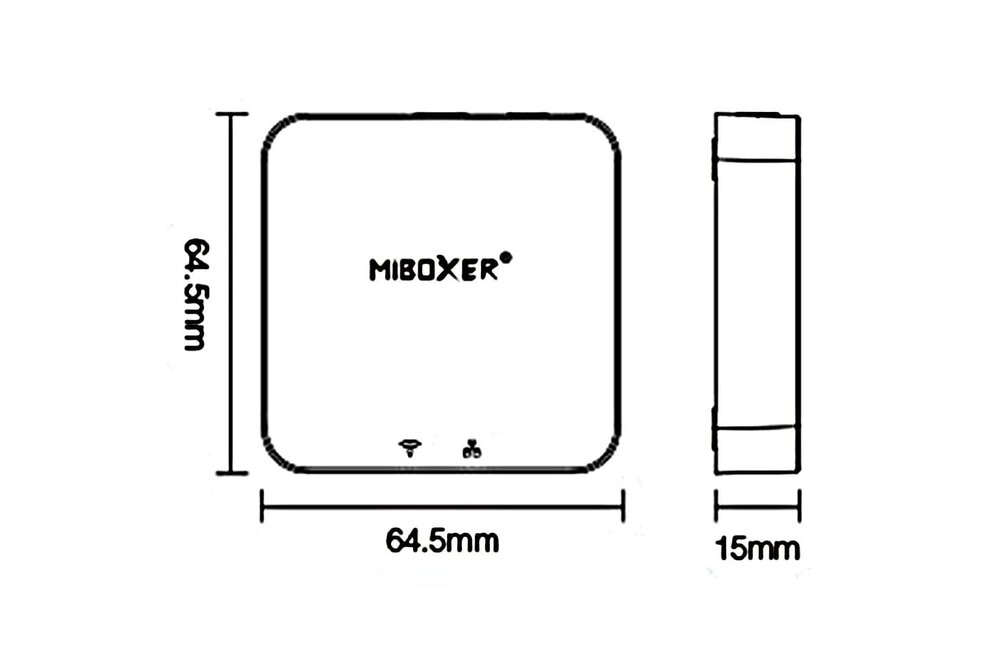 MiLight MiLight Miboxer Wifi Box gateway mit APP WL-BOX2