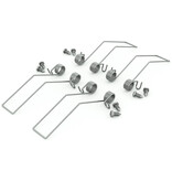 Halter Typ `LX' Feder - 4 Stück