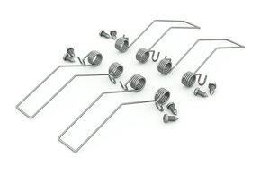 Halter Typ `LX' Feder - 4 Stück