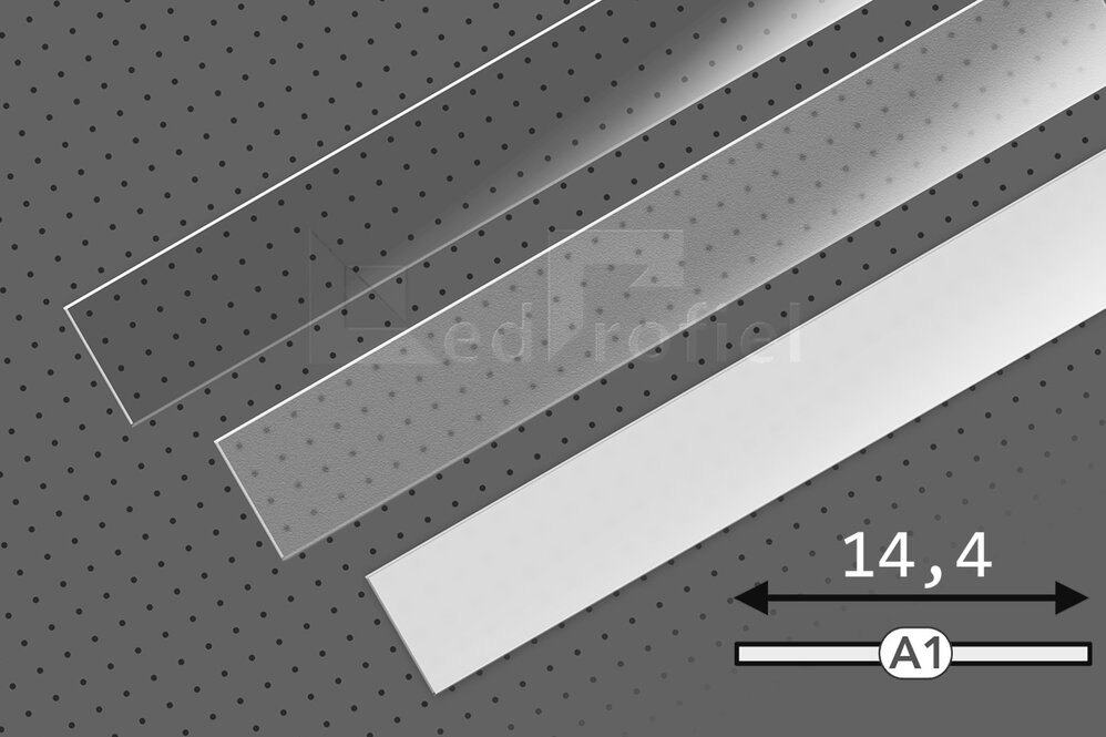 Abdeckung A1 Slide in 1m oder 2m Länge
