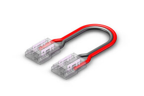 Weißer COB-LED-Streifen lötfreier flexibler Anschluss für 8mm-LED-Streifen