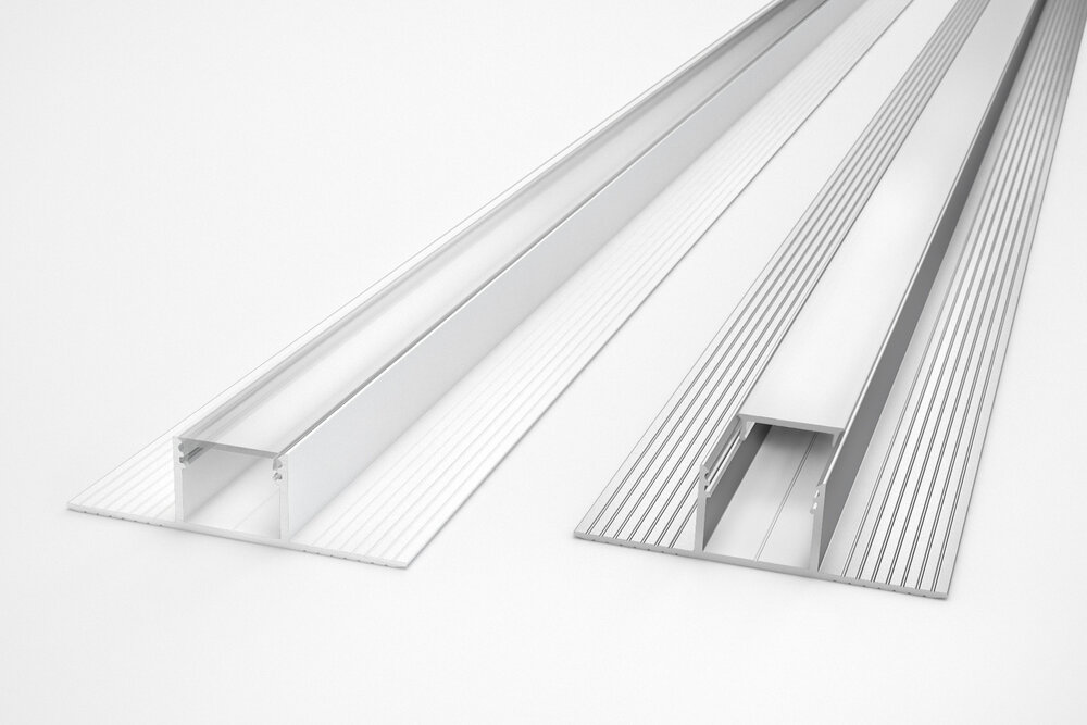 LUXI TS 14mm versenktes Led Profil für Gipskarton und Stuck.