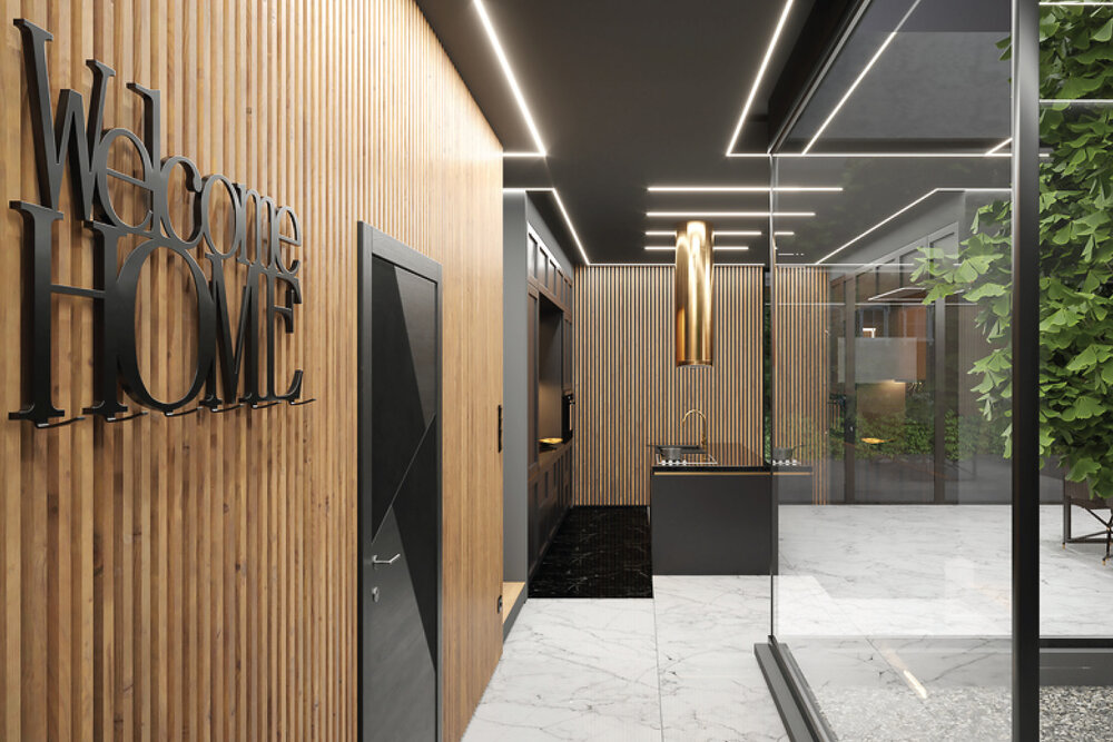 LUXA TS 14mm versenktes Led Profil für Gipskarton und Stuck.