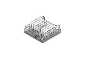 RGB+Dual White COB LED-Streifen-Koppler, lötfrei. Für 12mm LED-Streifen
